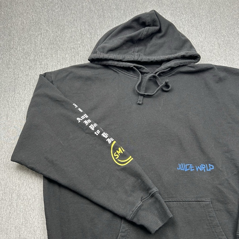 Juice Wrld 999 Club Legends Never Die Hoodie Black‎ Men's XL Sweatshirt